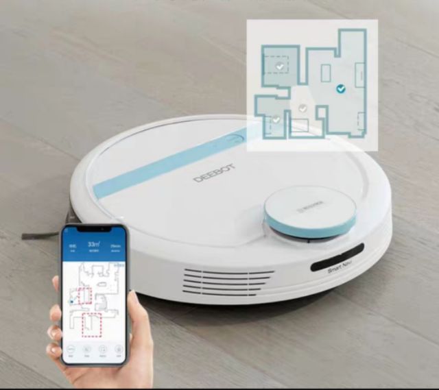 Sim trung quốc đăng ký tài khoản ECOVACS để điều khiển robot lau nhà thông minh