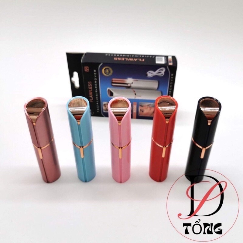 Máy cạo râu mini đa năng FLAWLESS, máy tỉa lông mặt lông mép và các loại bề mặt da