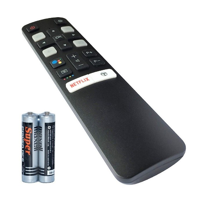 Remote Điều Khiển Giọng Nói Cho Smart TV, TV Thông Minh TCL RC802V - Kèm Pin AAA