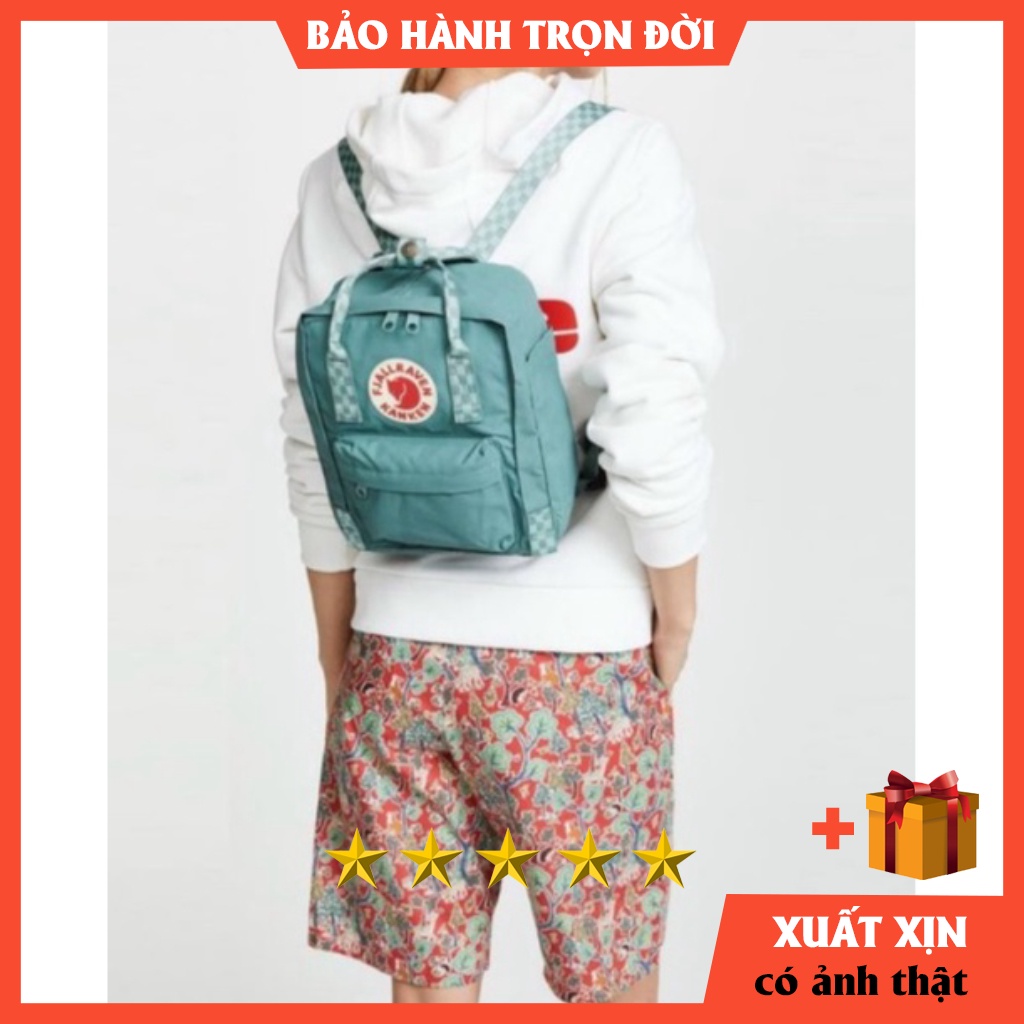 Balo Fjallraven Kanken Rainbow Mini quai cầu vồng  ⚡️  HÀNG XUẤT DƯ   ⚡️ Vải chống thấm nước tuyệt đối