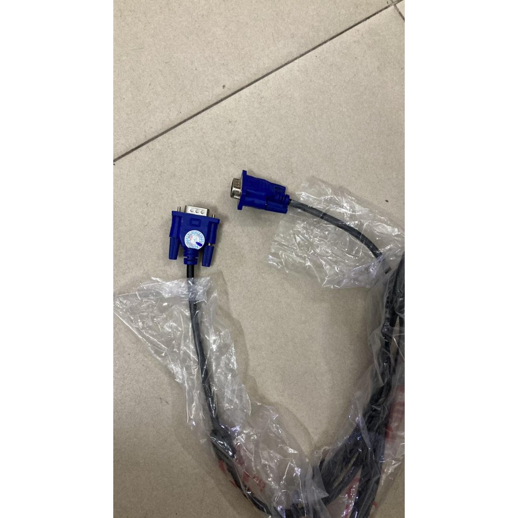 Dây VGA Arigato Xám dài 1.5M 3M 5M hàng xịn chống nhiễu cực tốt độ phân giải siêu nét giá rẻ bảo hành 3 tháng ADOO