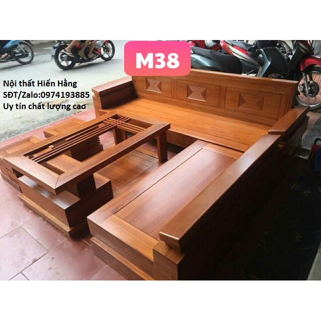 Bộ bàn ghế Sofa M3 gỗ Sồi Nga