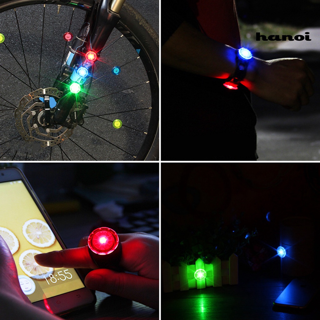 Đèn LED mini cảnh báo ban đêm cho xe đạp leo núi