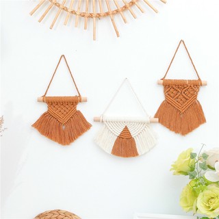 Combo 3 macrame handmade treo tường trang trí