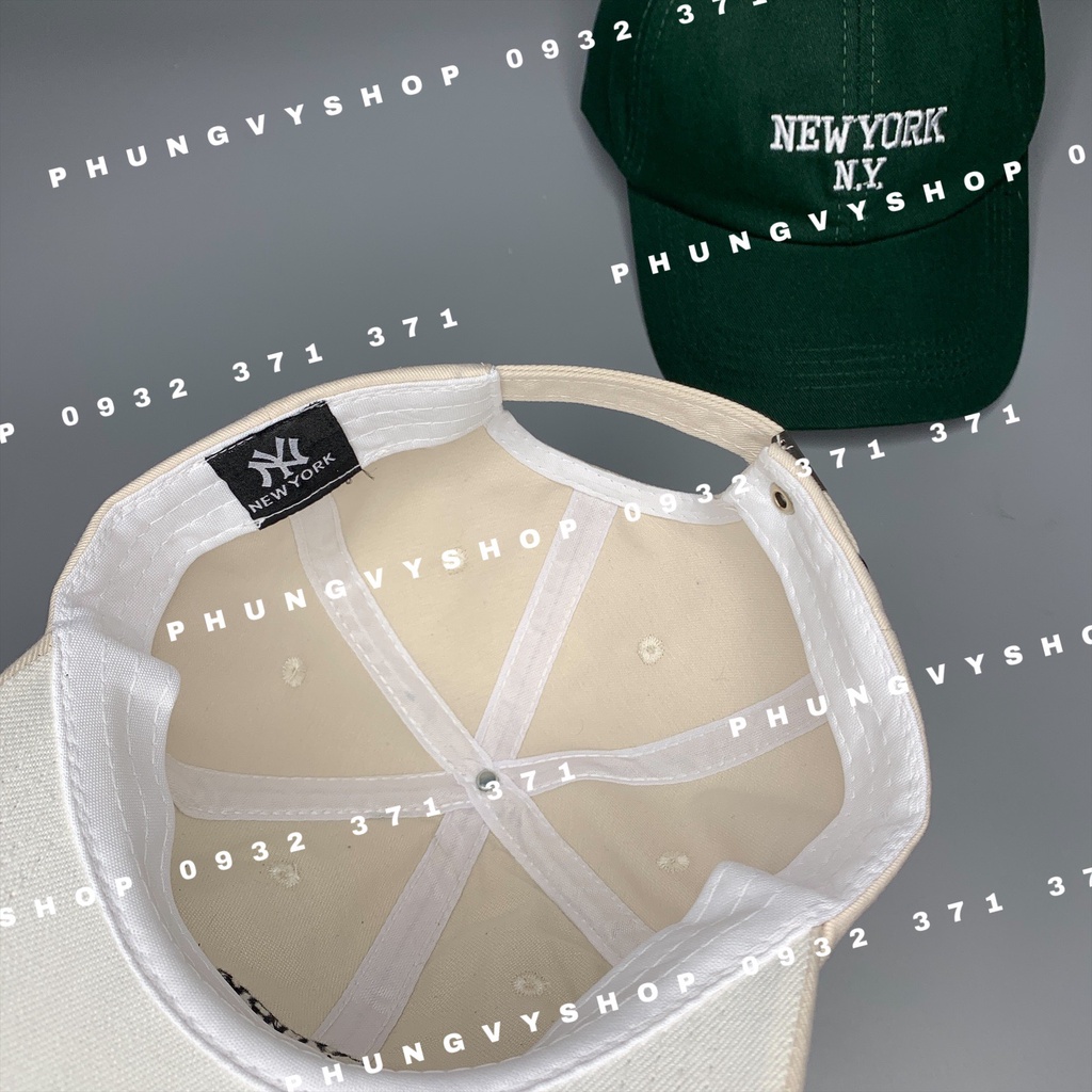 I FORM MỀM I Mũ LƯỠI TRAI unisex cực hot 2022 nam nữ - NEW N YOK Y - nón kết basic