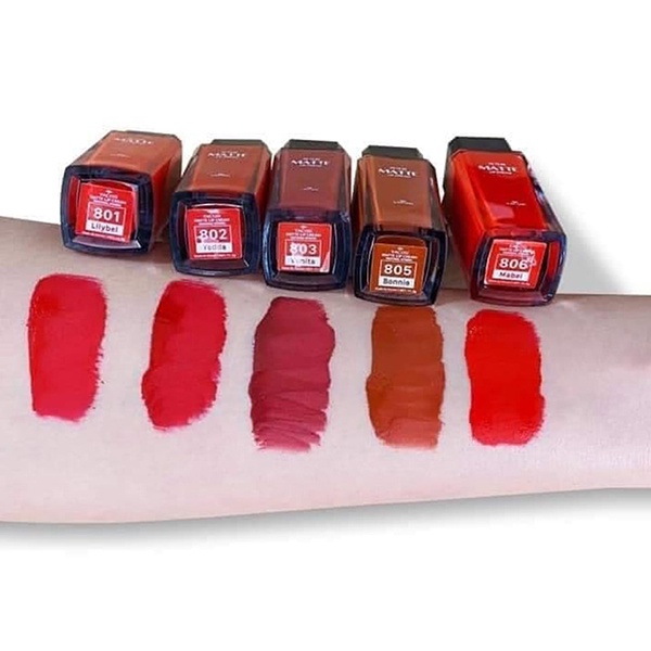 SON KEM MỊN LÌ VACOSI NATURAL STUDIO MATTE LIP CREAM