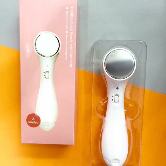 Máy masage ion + rửa mặt