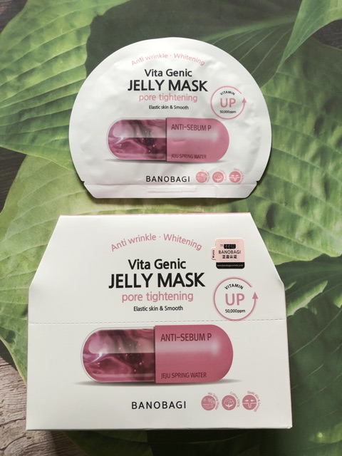 Mặt nạ Banobagi Jelly Mask mẫu mới 2019