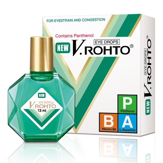 Nhỏ mắt NEW V.ROHTO lọ 13ml - Giữ ẩm cho mắt