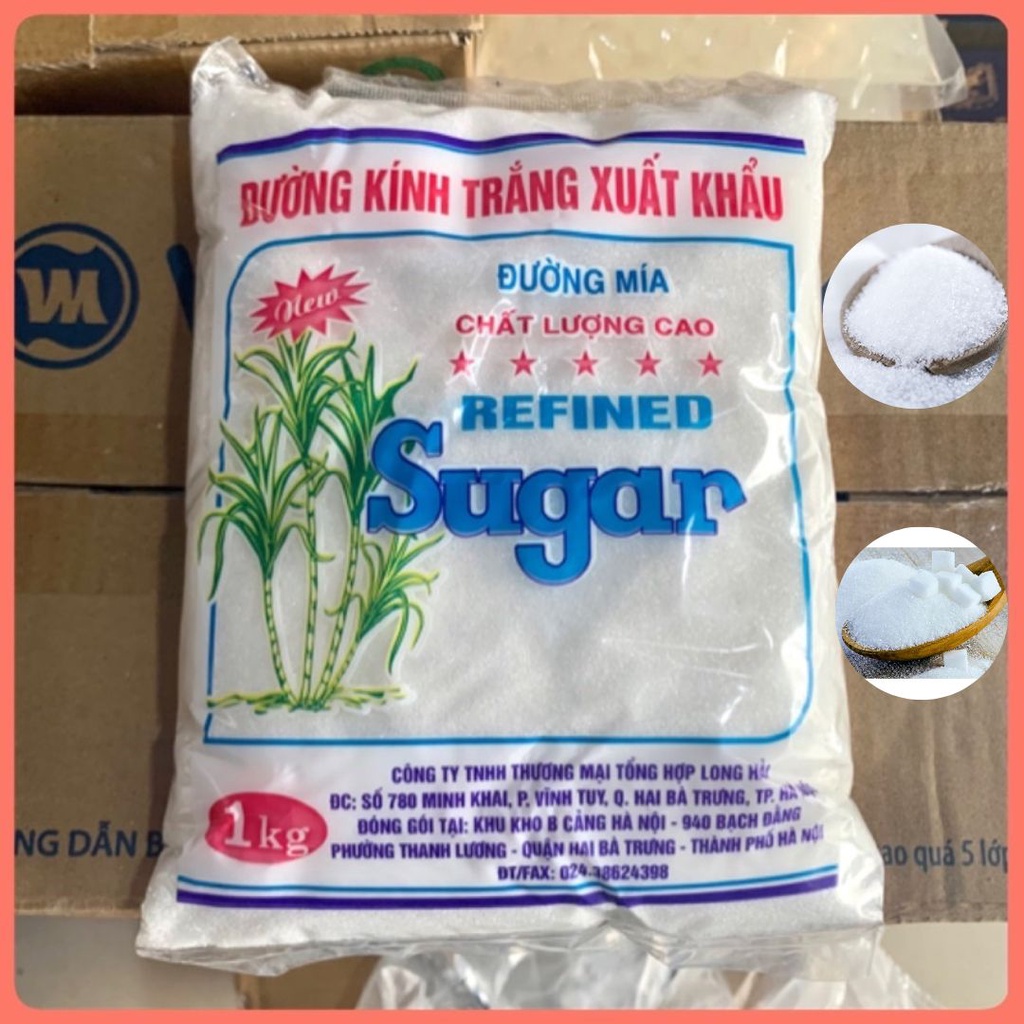 Đường kính trắng xuất khẩu 1kg