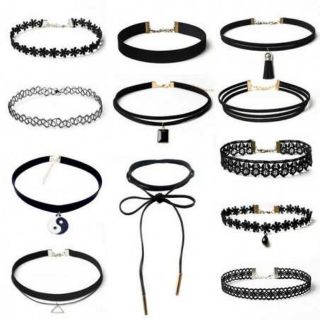 Sét 12 vòng cổ Choker