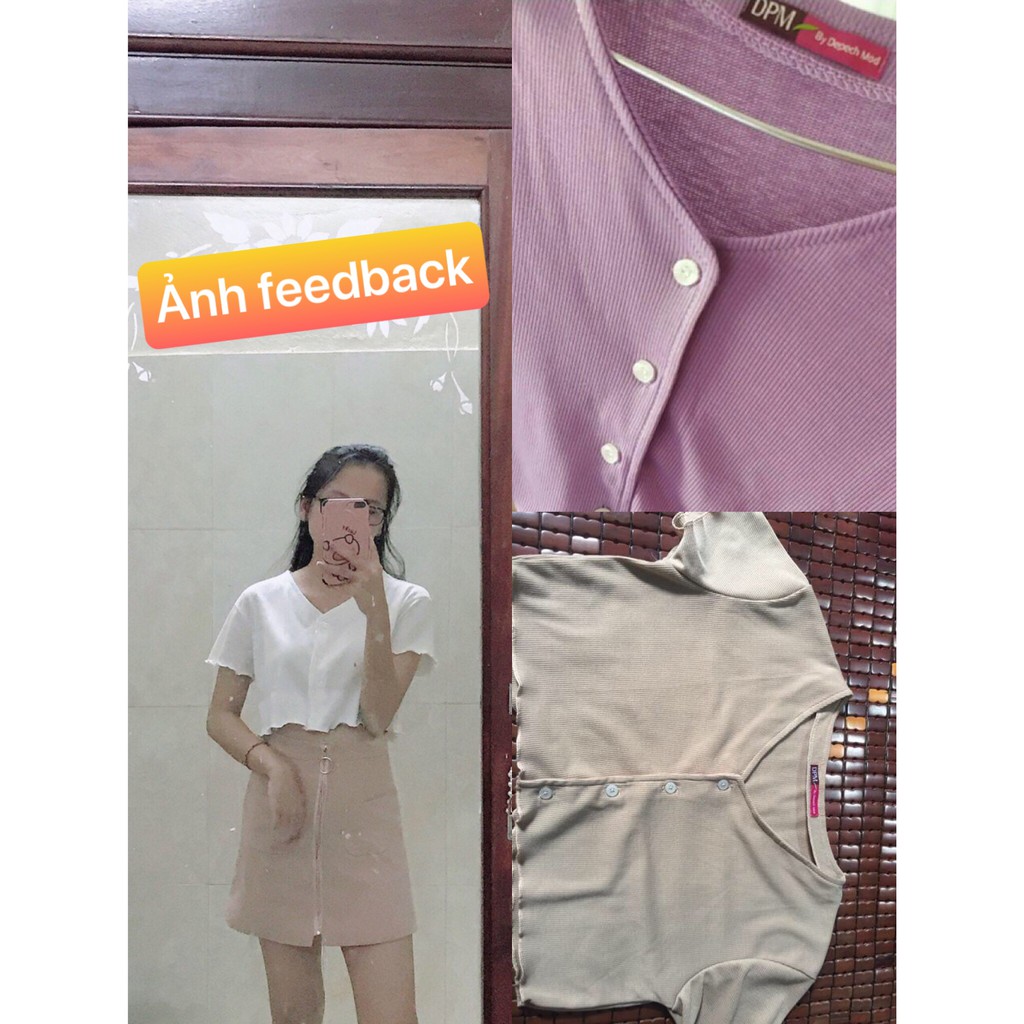 [CÓ ẢNH THẬT] Áo croptop len tăm dài tay (có sẵn)