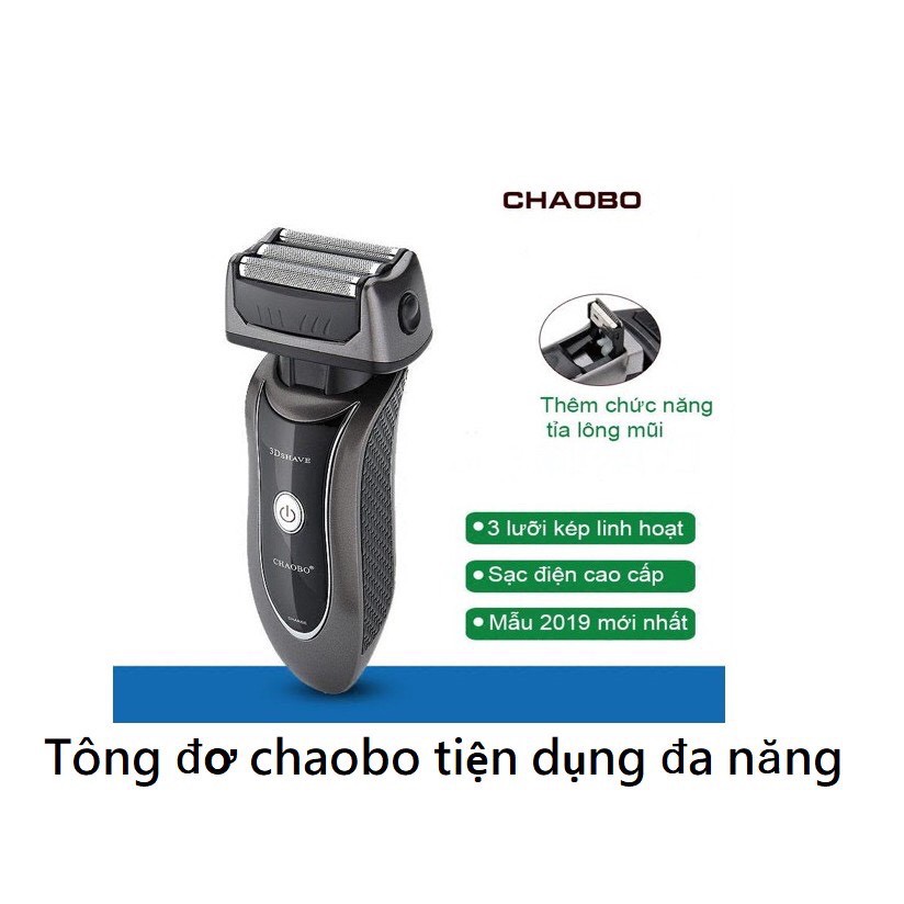 Tông đơ cắt tóc Chaobo-RSCW 9300-kiêm máy cạo