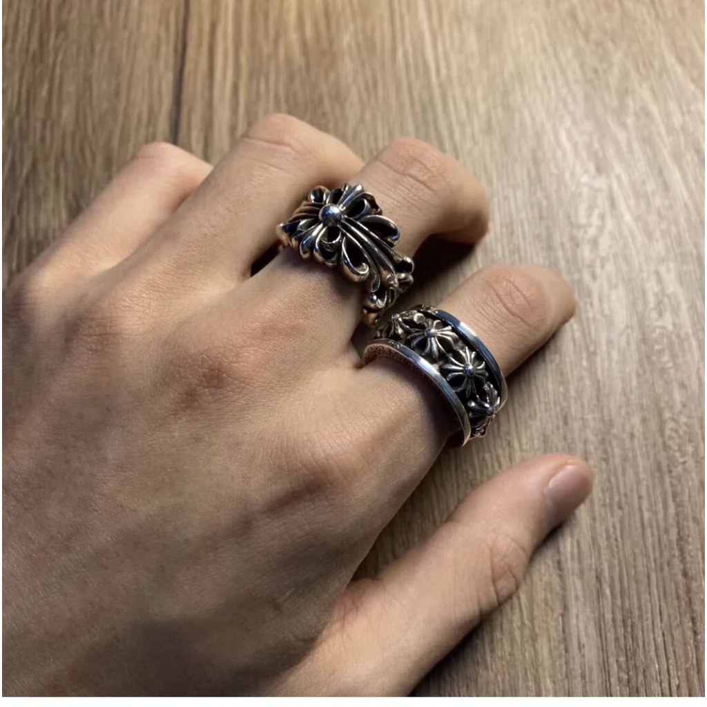 Nhẫn Chrome HEart Vintage  FW21