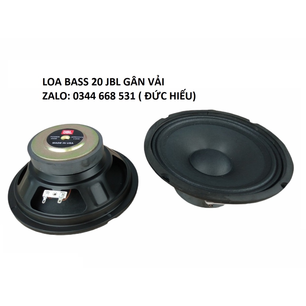 BASS 20 JBL GÂN VẢI TIẾNG SÁNG NGHE NHẠC HÁT KARAOKE-GIÁ 1 CHIẾC