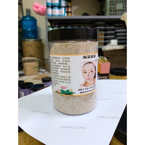 1kg Mặt nạ Collagen mầm rong biển dưỡng trắng da