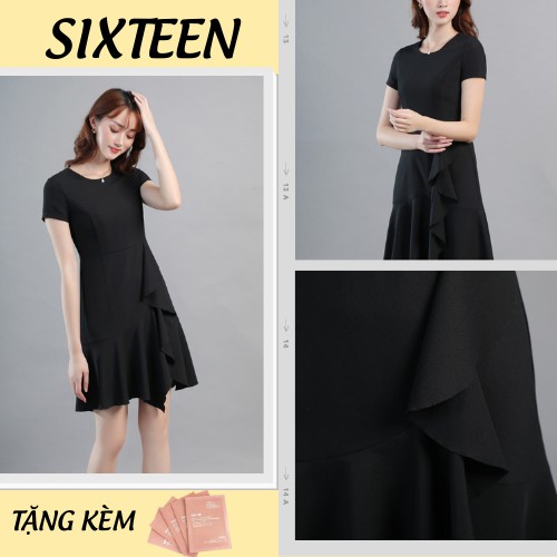 Đầm Nữ, Váy Nữ, Váy Đuôi Cá, Thiết Kế Basic Đơn Giản Nữ Tính SIXTEEN.