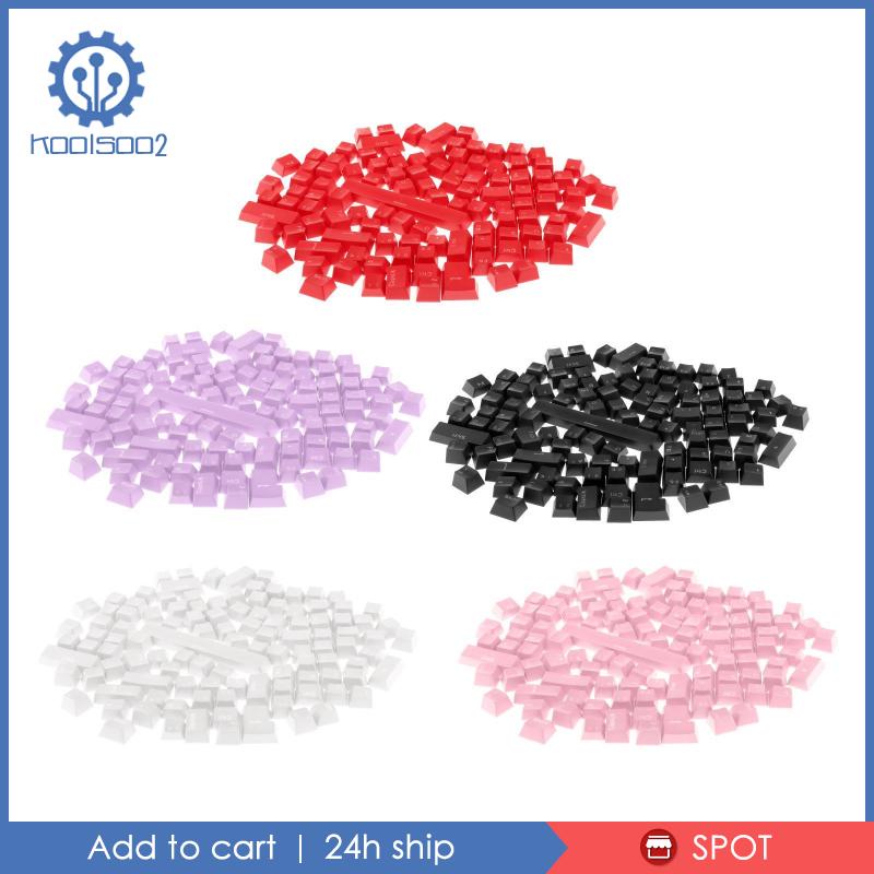 Set 108 Nút Bàn Phím Bằng ABS Trong Mờ Cho Bàn Phím Cơ Koolsoo2