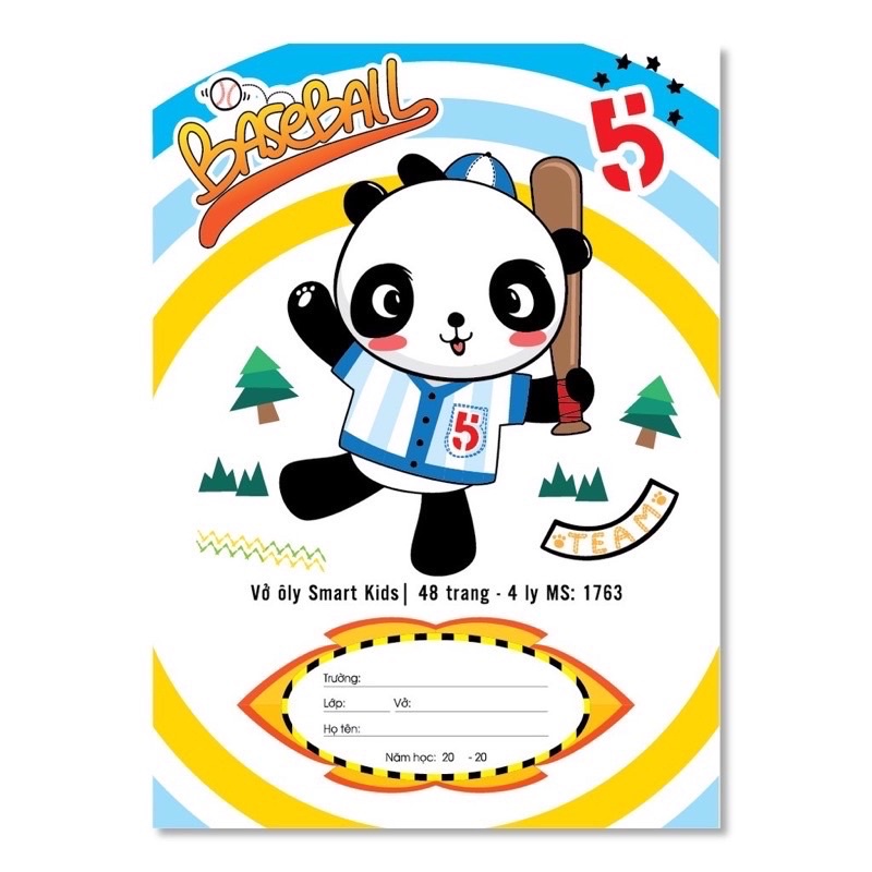 SỈ 10 TẬP VỞ 48trang Smart Kids.HẢI TIẾN CHỐNG LOÁ