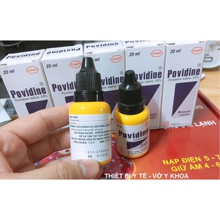 Thuốc sát trùng Povidine 20ml - 90ml