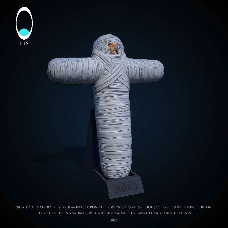 Mô hình zoro bị thương hàng đẹp siêu nét