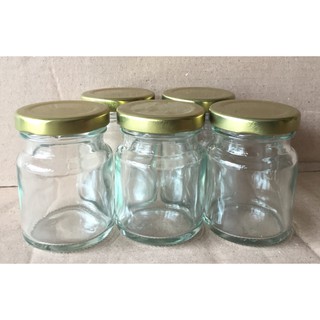 Hũ đựng yến, đựng sữa ong chúa 75ml màu trắng bộ 5 cái