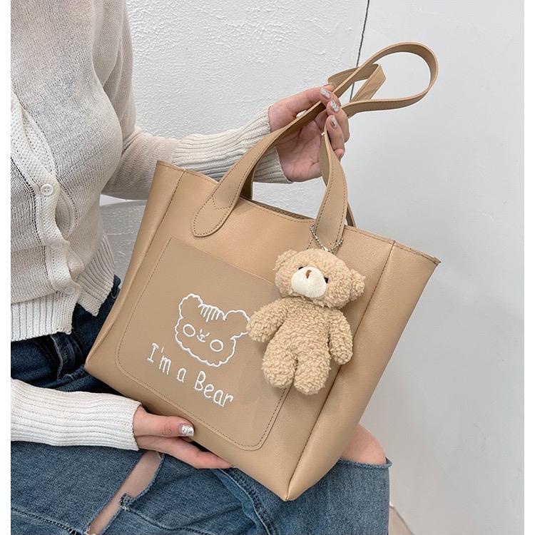 Túi Xách Nữ Tote Bear Phong Cách Hàn Quốc - Túi xách nữ Cunstore