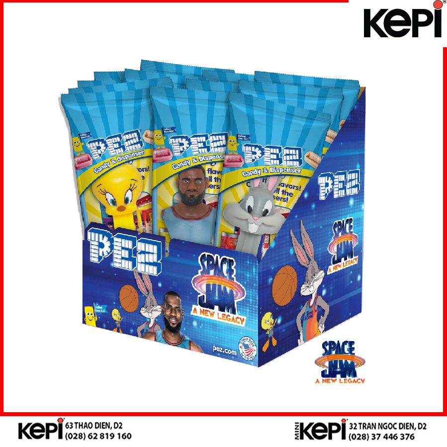 Kẹo Pez Space Jams 17g