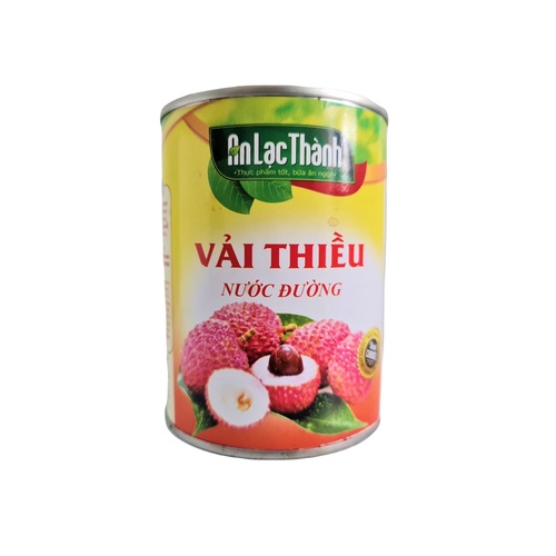 Vải thiều đóng hộp An Lạc Thành 565g DATE 07/2022
