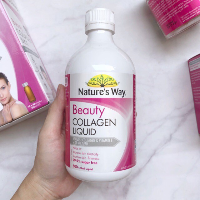 Collagen nước Beauty Collagen Nature's Way, lọ 500ml | Thế Giới Skin Care