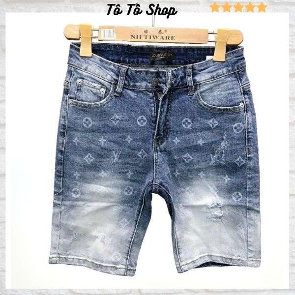 Quần short jean nam chất bò co giãn ❤️FREESHIP❤️ Quần sọt nam mẫu mới cao cấp thời trang trẻ trung Tô Tồ Shop - HTB207