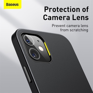BASEUS ốp điện thoại Da Có Nam Châm Cho Iphone 12 Pro Max