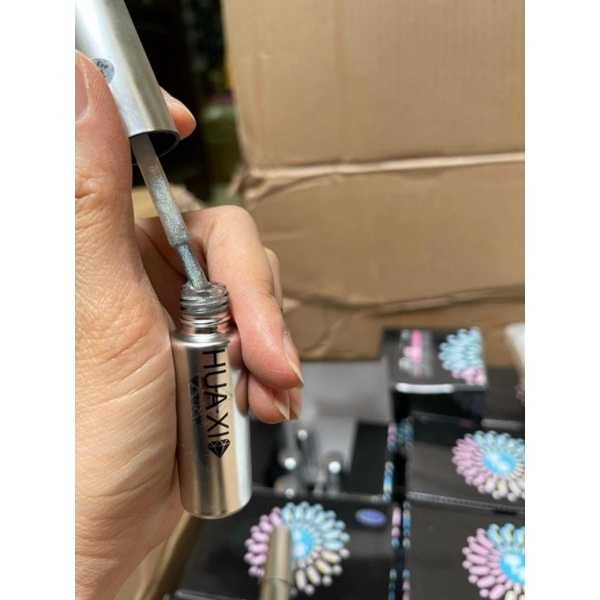 Sơn mắt mèo kim cương Huaxi 9D chính hãng - sơn gel mắt mèo kim cương lấp lánh sang chảnh