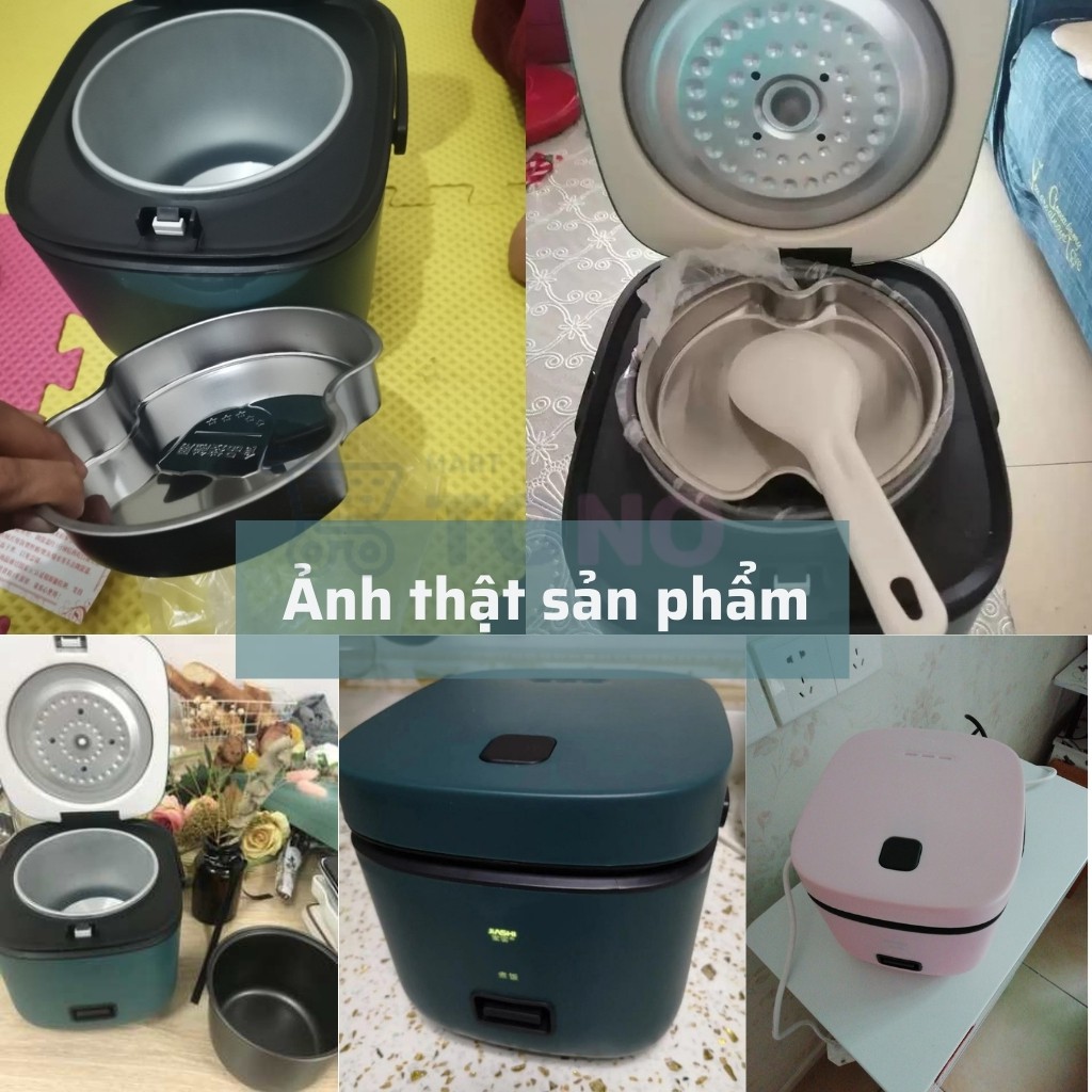 Nồi Cơm Điện Mini Cao Cấp [ Nấu Đa Năng - Nồi Nấu Cháo - Nấu Lẩu ] | BigBuy360 - bigbuy360.vn