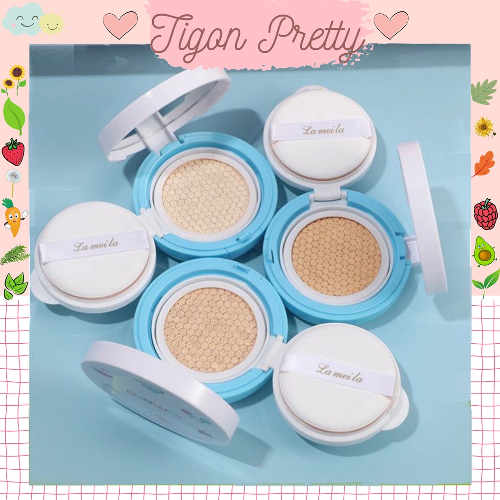 Phấn Nước BB Hoạt Hình Mẫu Mới Lameila Air Cushion No.5078 Giúp Gương Mặt Đẹp Không Tì Vết SiêuThích