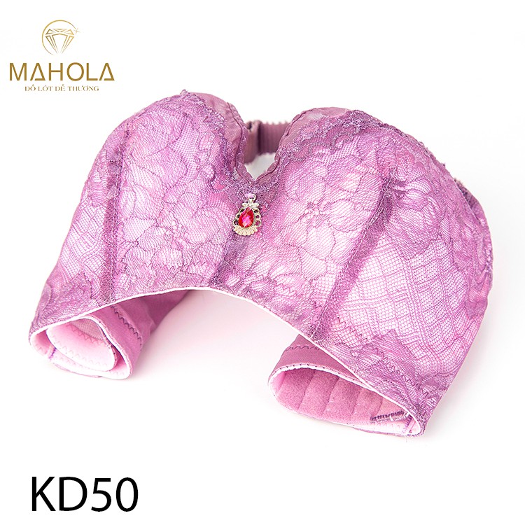 Áo Lót Mút Mỏng Nâng Ngực Phối Ren Sexy_Mahola_ KD50