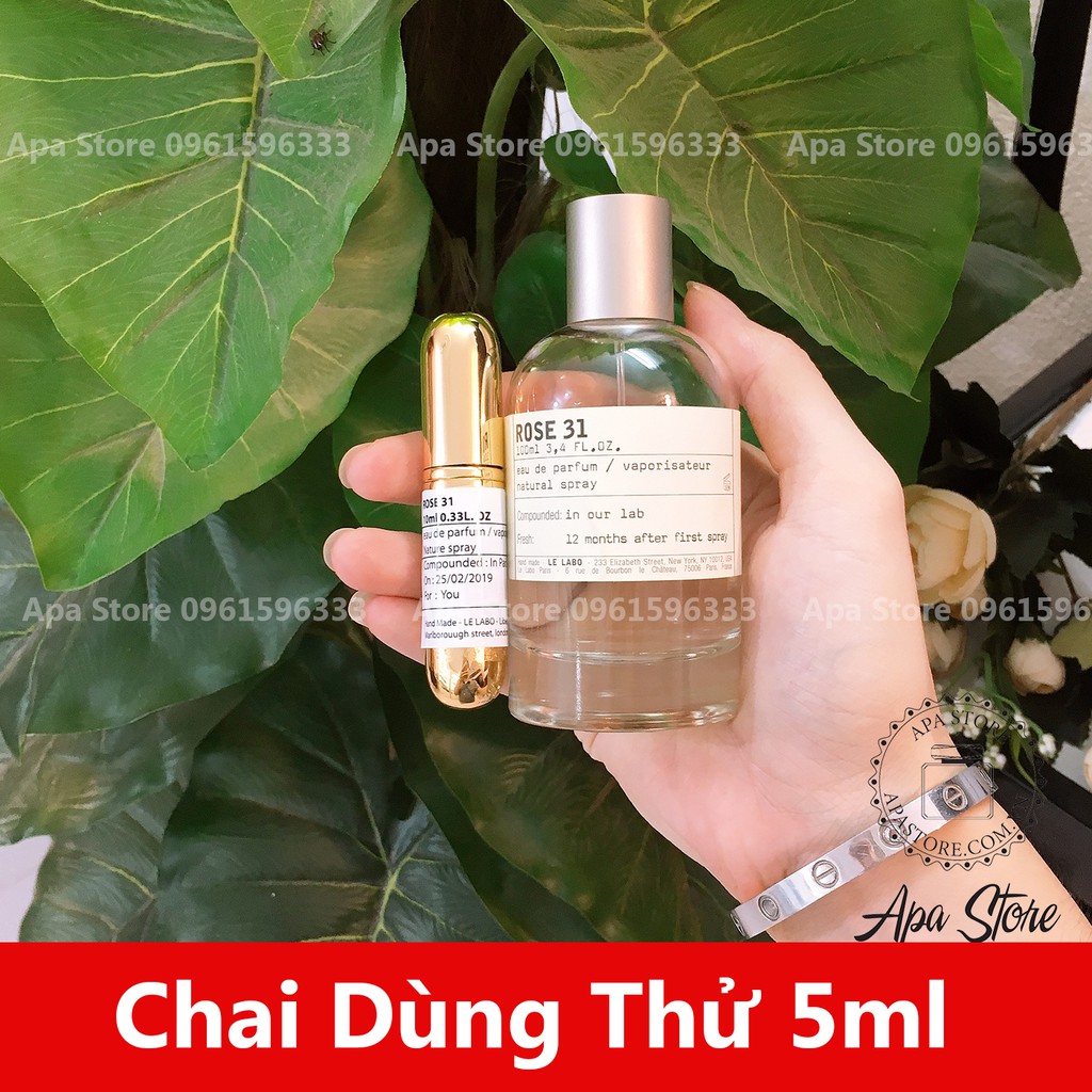 Nước Hoa Le LaBo Rose 31 Chai 10ml | BigBuy360 - bigbuy360.vn