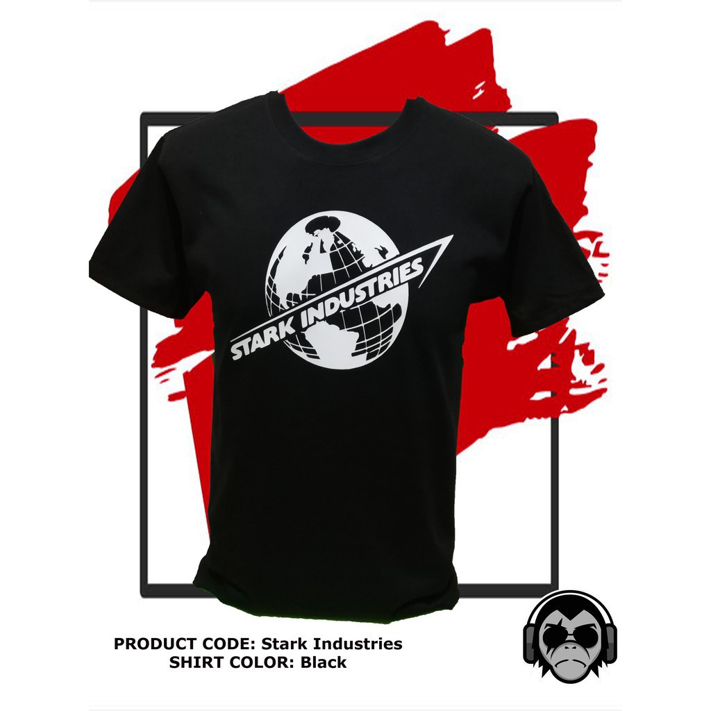 Áo thun STARK INDUSTRIES, Marvel Comics Inspired Shirt unisex đẹp