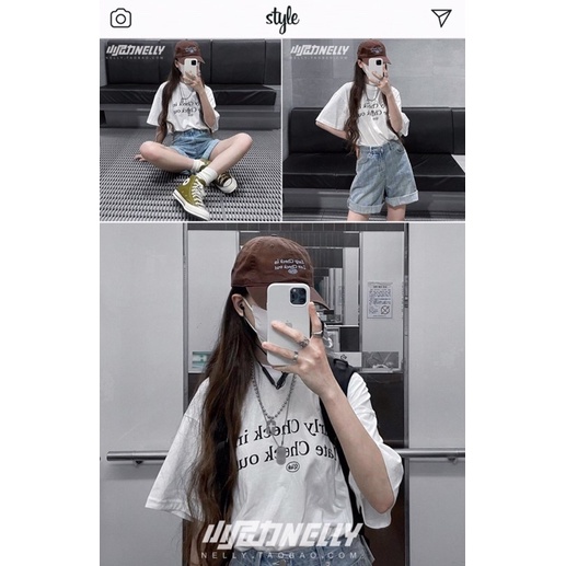 Áo phông nelly heybig sale (có sẵn) late check out