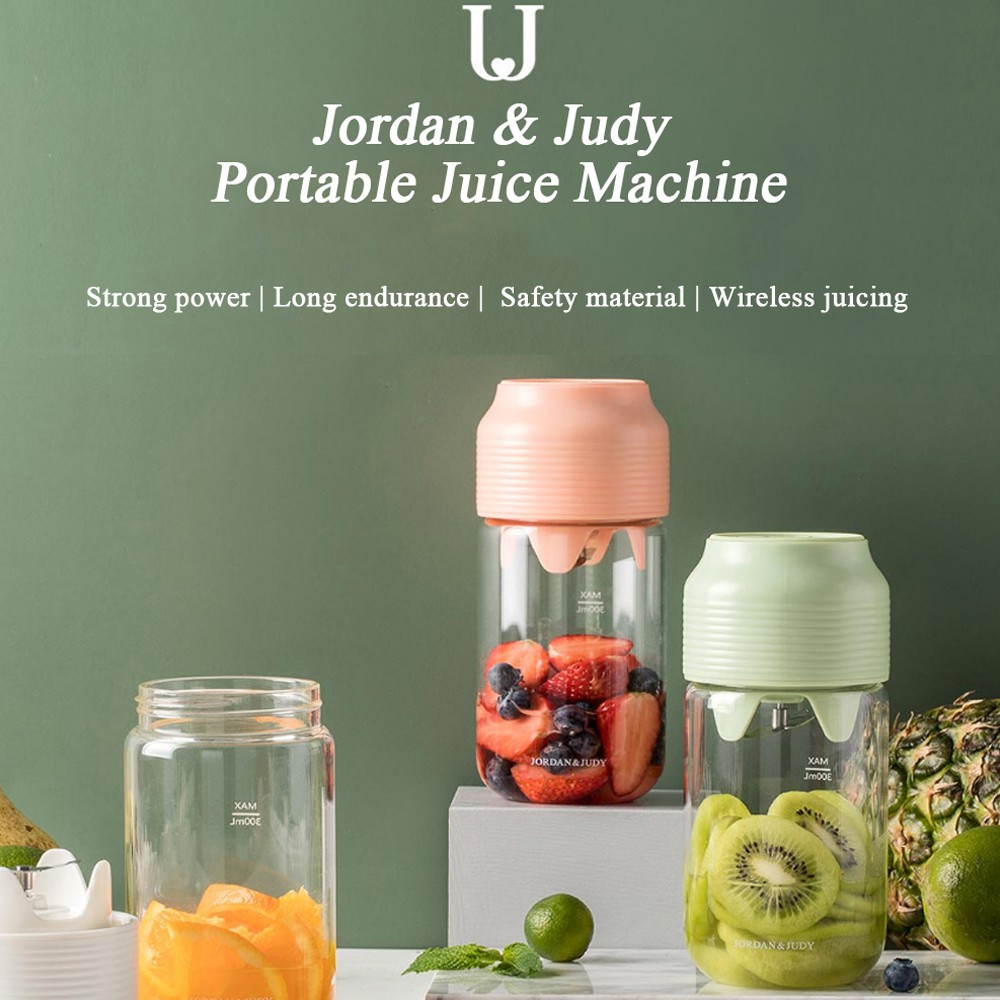 Máy Xay Sinh Tố Xiaomi Jordan &amp; Judy 300ml Nhỏ Gọn Đa Dụng