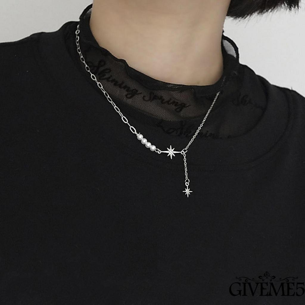 Dây chuyền đính ngọc trai nhân tạo nhiều phong cách thời trang cho nữ