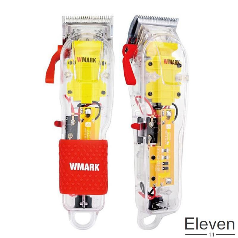 Tông đơ cắt tóc Wmark NG-108 với lưỡi dao carbon chuyên nghiệp cao cấp