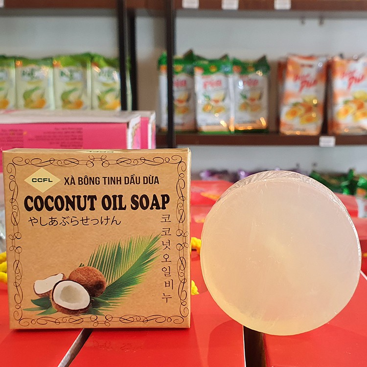 Xà bông dừa giữ ẩm cho da tự nhiên tinh chất dầu dừa nguyên chất từ thiên nhiên giúp bảo vệ làn da của bạn