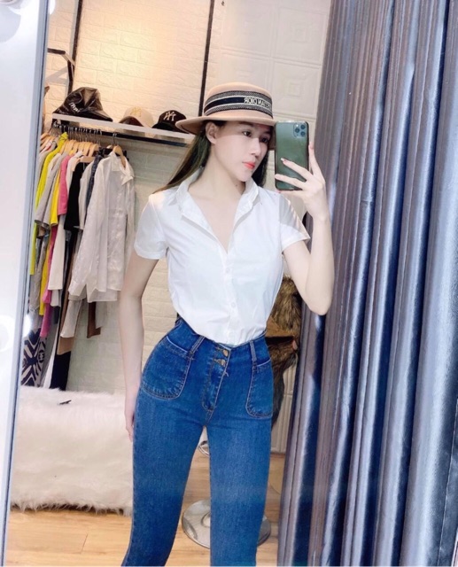 Bán sỉ quần bò 2 túi ốp cho nữ mã 24 | BigBuy360 - bigbuy360.vn