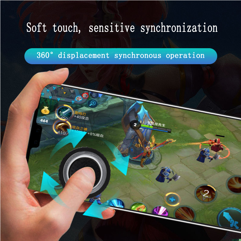 Sweatproof rotatable phone game controller for Android and IOS