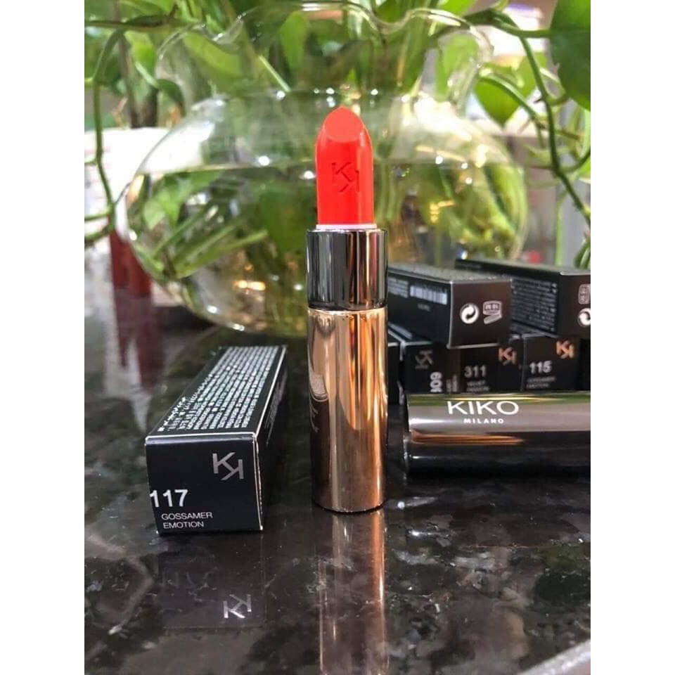 Son Kiko Màu Cam Đỏ 117 ( nội địa Đức)