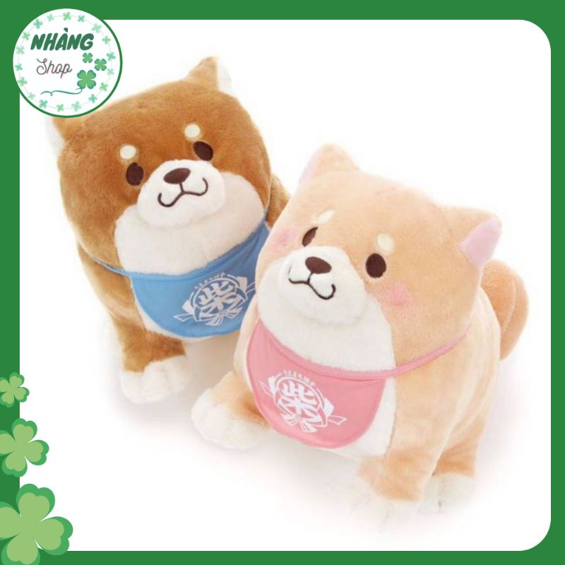 Gấu bông Chó Shiba Nhật bốn mắt dễ thương