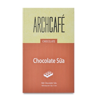 [Nhập SRAPR164 giảm 50% tối đa 20K] ( Achcafe ) Chocolate Sữa - Choco Cacao hoà tan (hộp 12 gói x 20g)