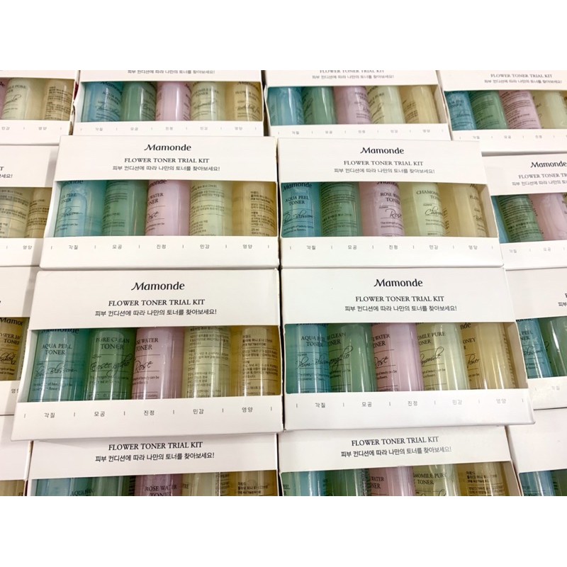 [ Mini size ] Nước Hoa Hồng Mamonde Flower Toner Trial Kit | BigBuy360 - bigbuy360.vn