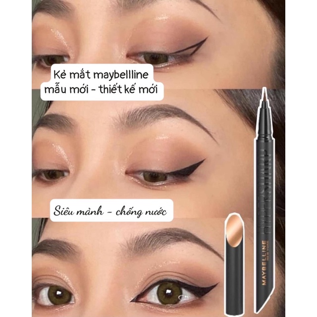 Kẻ Mắt Nước Maybeline Siêu Mảnh Chống Trôi Hyper Power MAYBELLINE - đủ loại